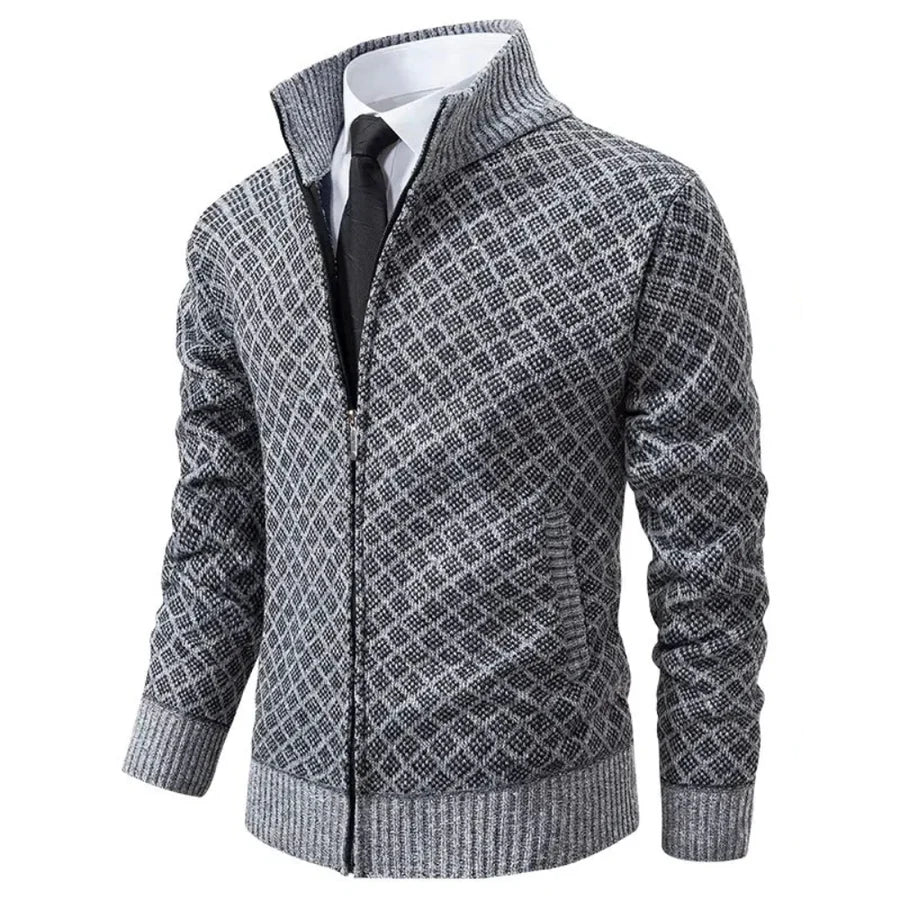 Ronni™ | Elegant cardigan med lynlås