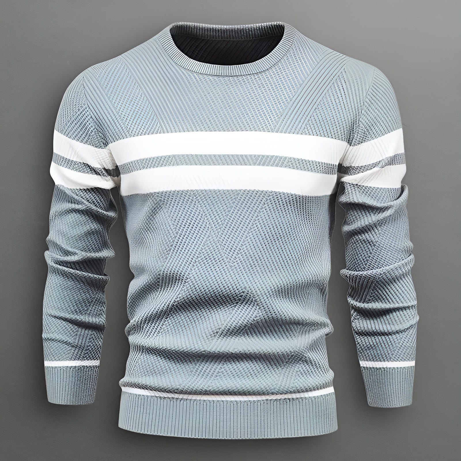 Dorian™ | Stribet herresweater