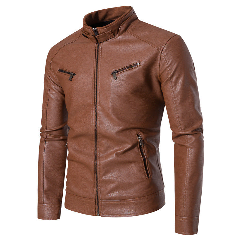 Bjørn™ | Klassisk Biker Læderjakke
