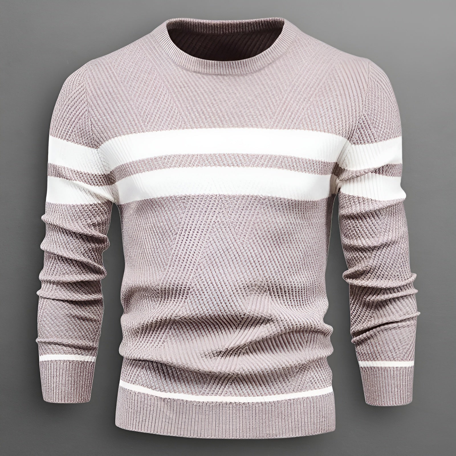 Dorian™ | Stribet herresweater