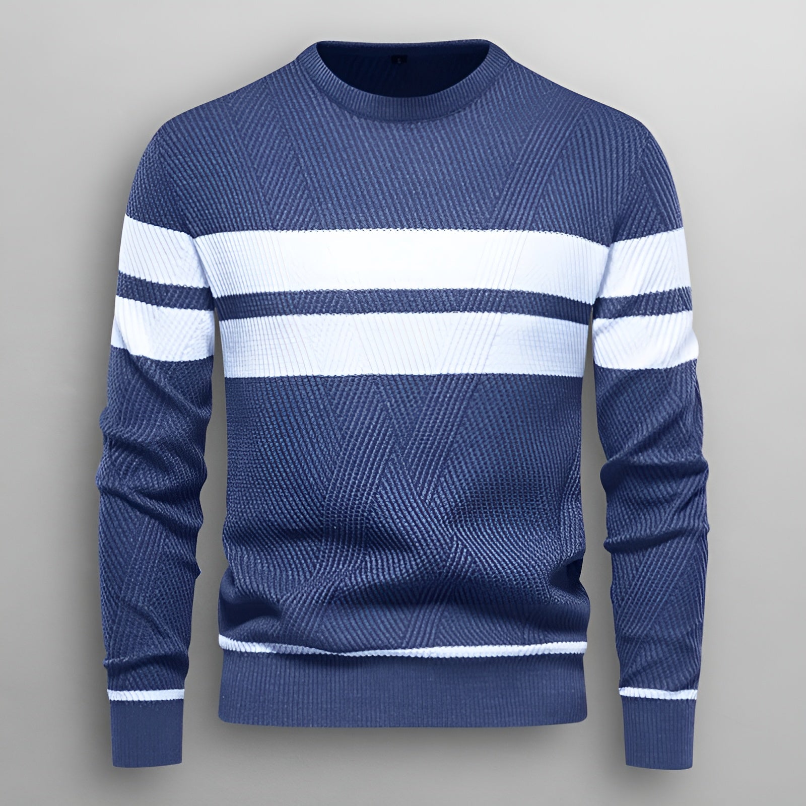 Dorian™ | Stribet herresweater