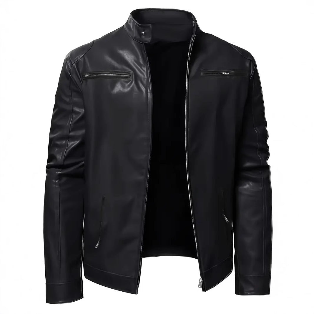 Jesper™ | Klassisk Biker Læderjakke