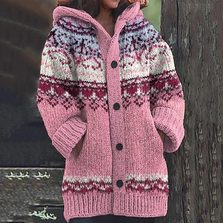Signe™ - Strikket cardigan i uld