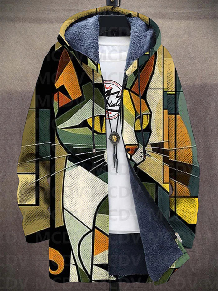 Martin™ | Kunstnerisk farverig jakke