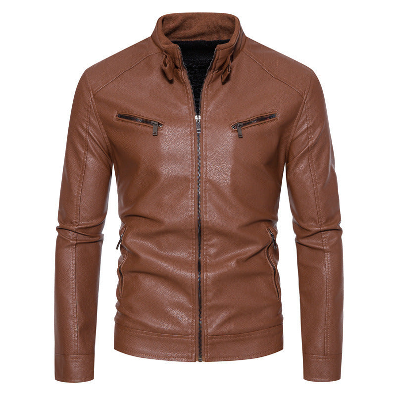 Bjørn™ | Klassisk Biker Læderjakke
