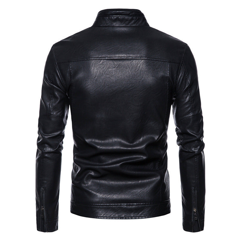 Bjørn™ | Klassisk Biker Læderjakke