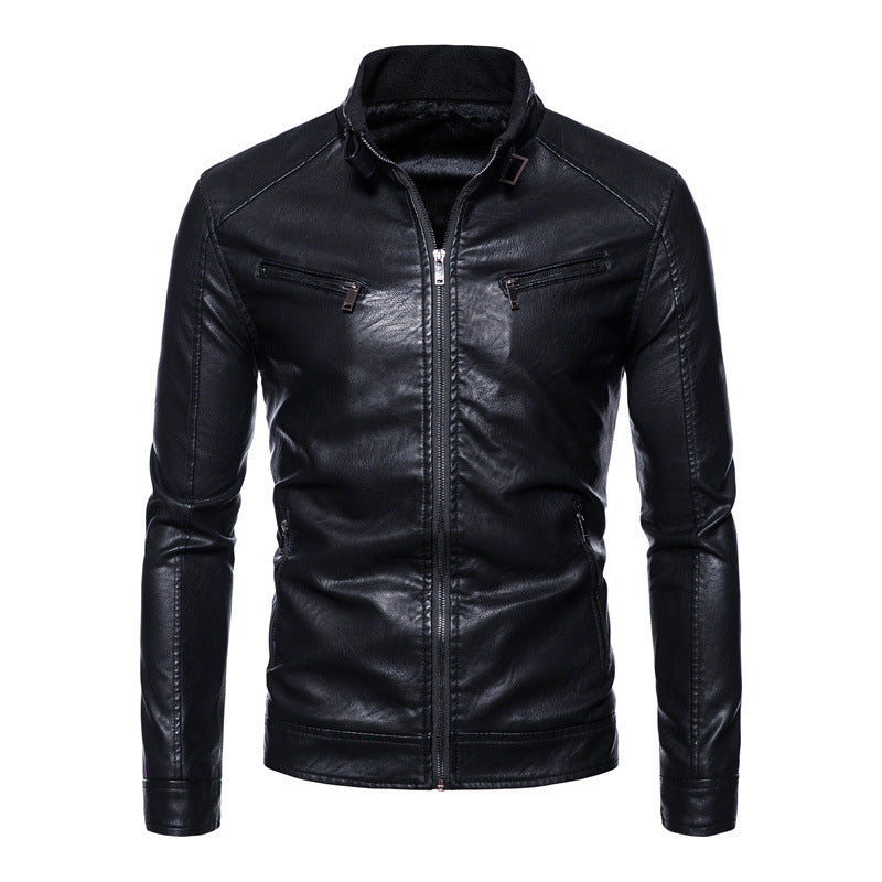 Bjørn™ | Klassisk Biker Læderjakke