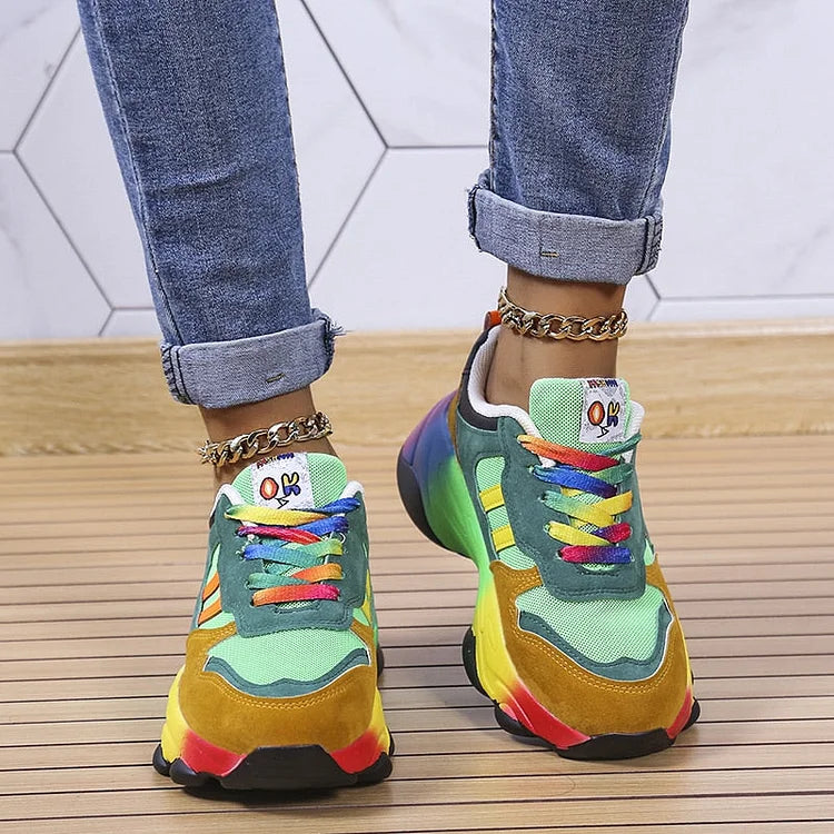 Mille™ | Legende Regnbue Sneakers