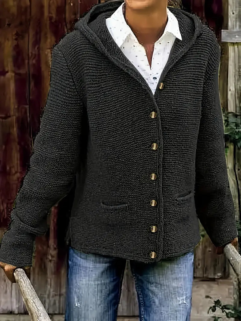 Mali™ | Cardigan med hætte