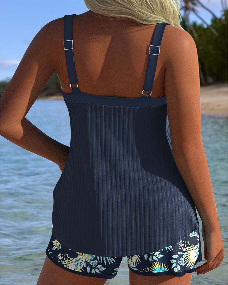 Elvia™ – Flatterende tankini med shorts