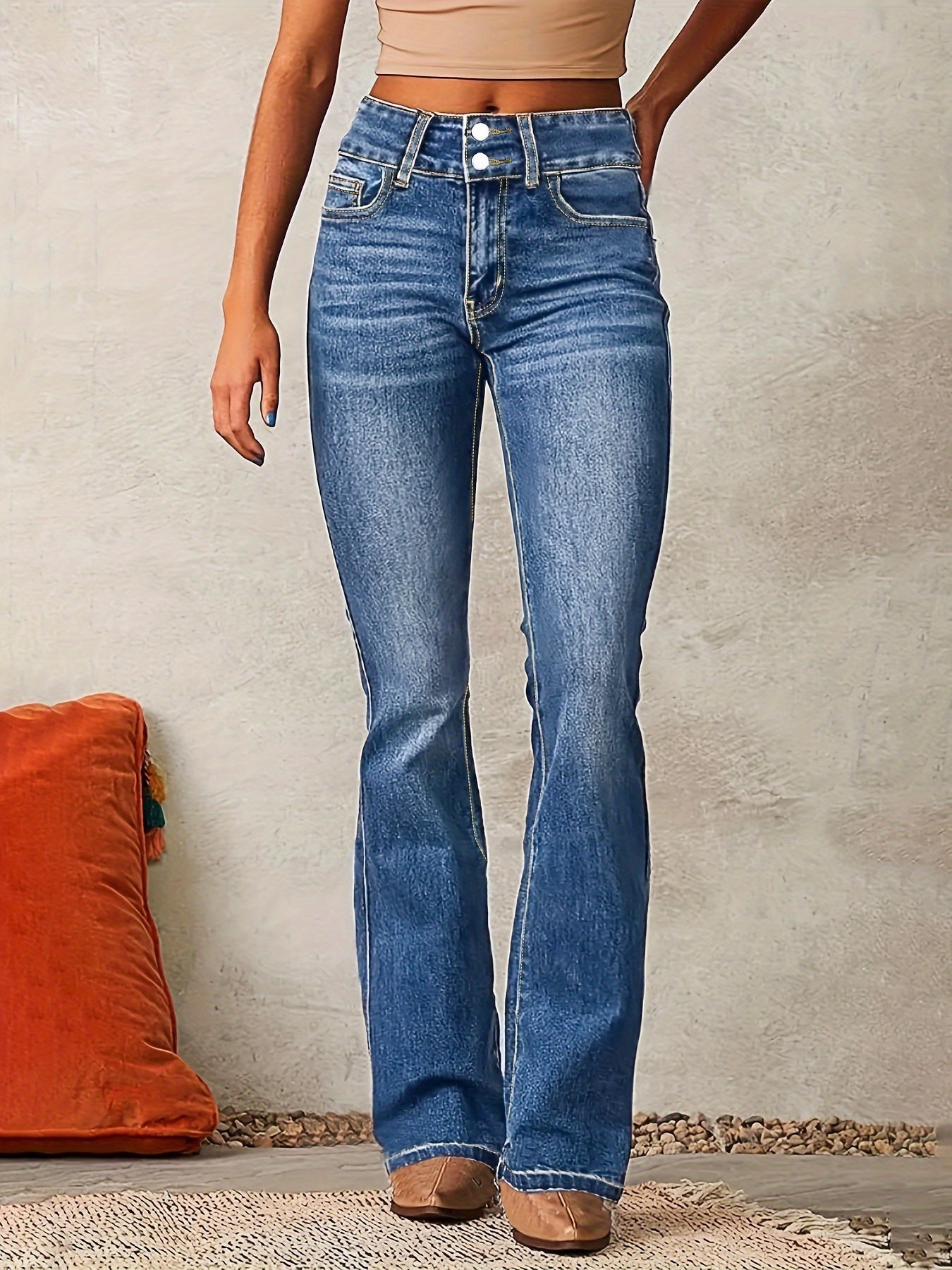 Sofie™ | Jeans med høj talje