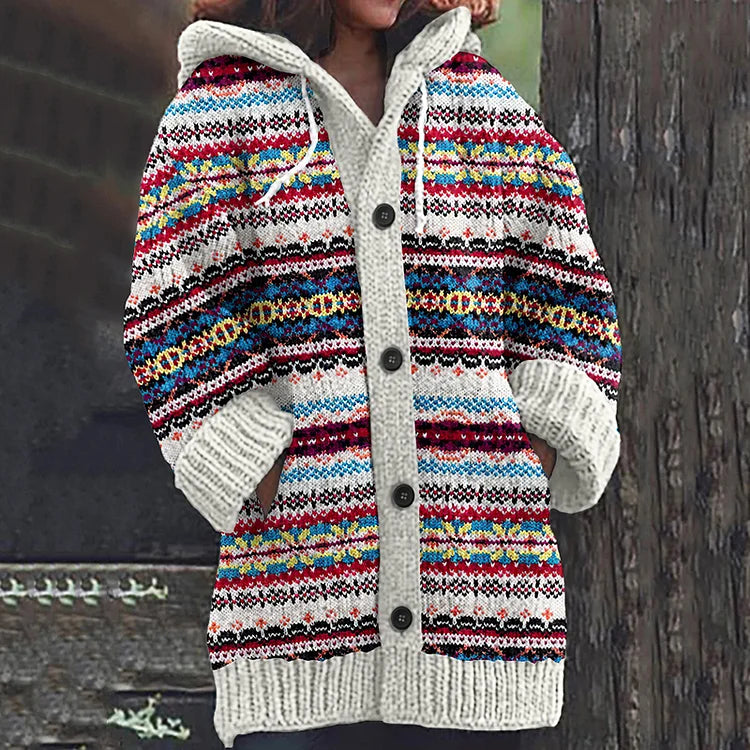 Signe™ - Strikket cardigan i uld