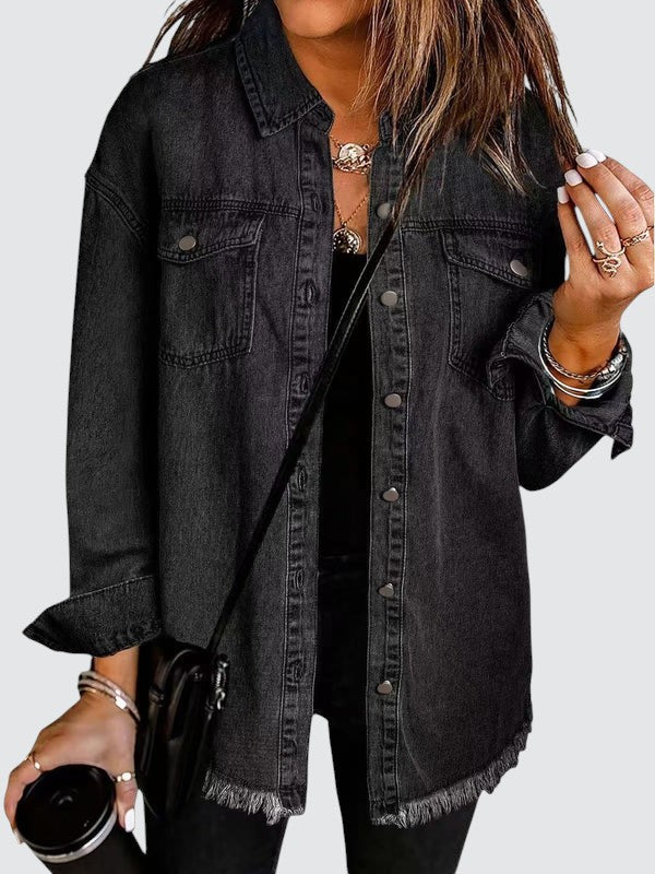 Simone™ – Klassisk denimjakke