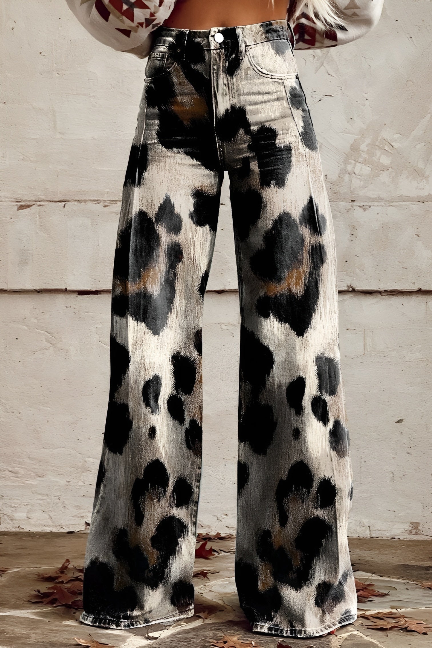 Mila™ | Vintage Brede Ben Jeans