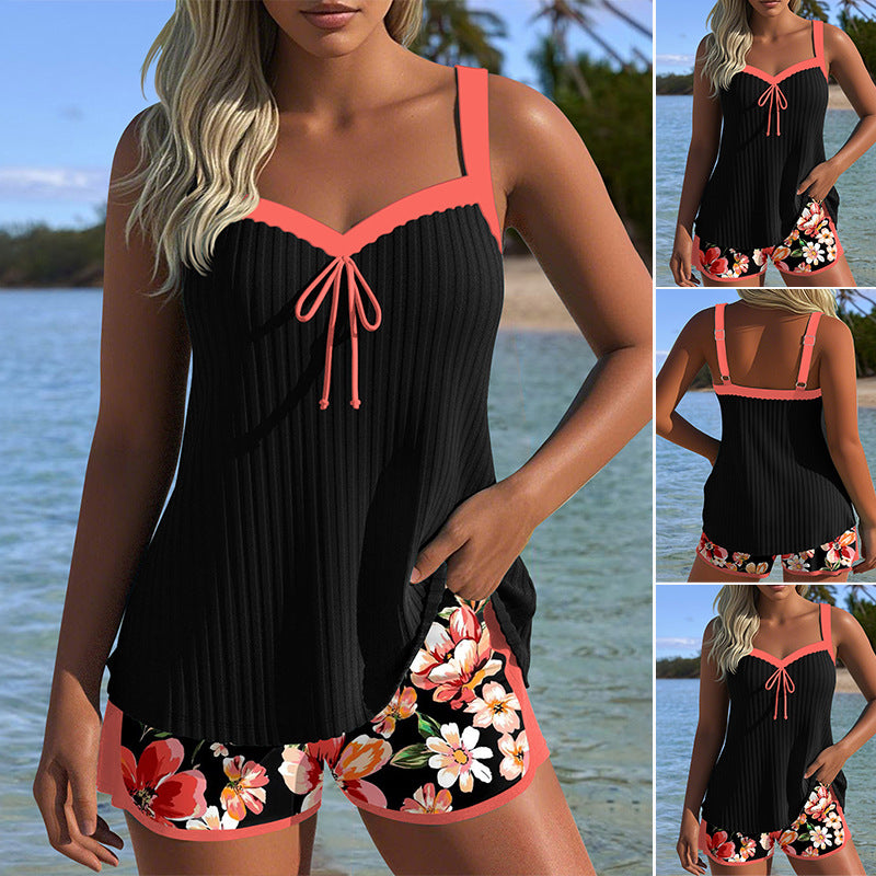 Elvia™ – Flatterende tankini med shorts