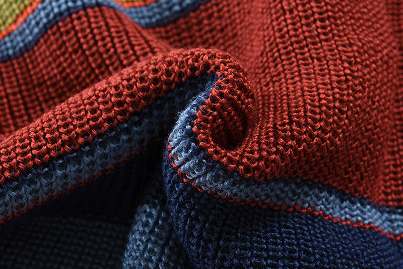 Laurits™ | Strikket Farverig Sweater